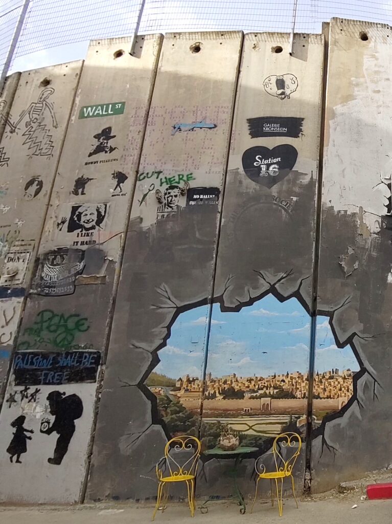 Bethlehem: eine Welt jenseits der Mauer sehen